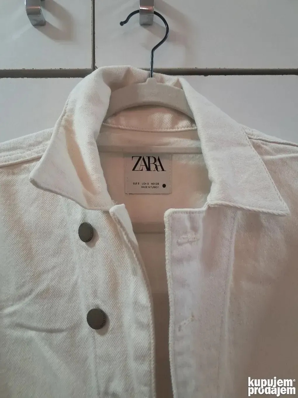 NWOT ZARA Utility Jumpsuit with Front Buttons and Pockets, Long Sleeves, Loose - Picture 14 of 14